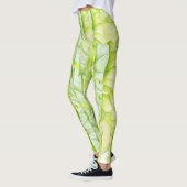 Sculptures feuillues sur Leggings (Gauche)
