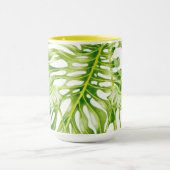 Sculptures feuillues sur un Combo Mug (Centre)