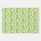 Sculptures feuillues sur un ensemble de papier d'e (Devant)