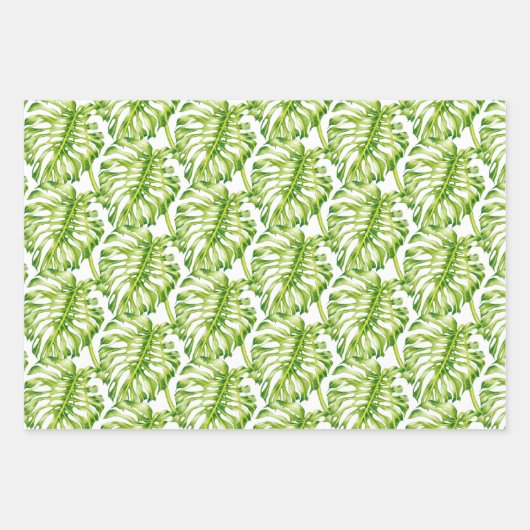 Sculptures feuillues sur un ensemble de papier d'e (Devant)