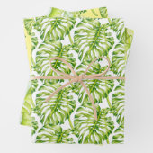 Sculptures feuillues sur un ensemble de papier d'e (En situation)