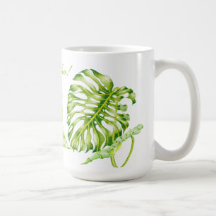 Sculptures feuillues sur une Mug classique
