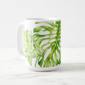 Sculptures feuillues sur une Mug classique (A) (Devant gauche)