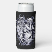 Sculptuur van een wenende engel - met spatten 1 (Seltzer Achterkant)