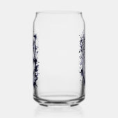 Sculptuur van een wenende engel - met spatten 1 blikvorm glas (Links)