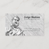 sculptuur van pierre g8678 visitekaartje (Achterkant)