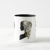 sculptuur van Steampunk - Art Trendy Mok (Midden)