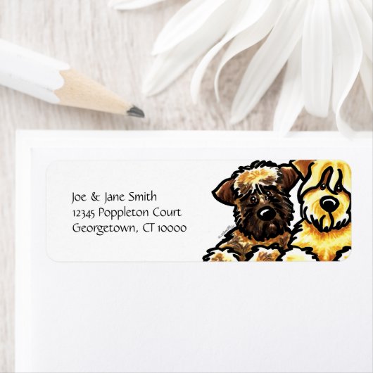 SCWT Brown en Gold Etiket (Insitu)