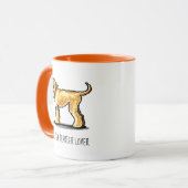 SCWT Wheaten Terrier Lover - Gepersonaliseerd Mok (Voorkant links)