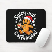 Scy And Caffeinated Shirt Men Women Gingerbread Ch Muismat (Met muis)