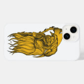 Scythe man - De dood Case-Mate iPhone Case (Achterkant (horizontaal))