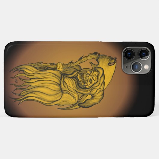 Scythe man - De Dood, de Raas Case-Mate iPhone Case (Achterkant (horizontaal))