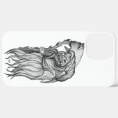 Scythe man - De Dood, de Raas Case-Mate iPhone Case (Achterkant (horizontaal))