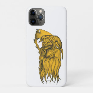 Scythe man - De Dood, de Raas iPhone 11 Pro Hoesje