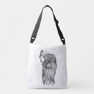 Scythe man - De Dood, de Raas Crossbody Tas