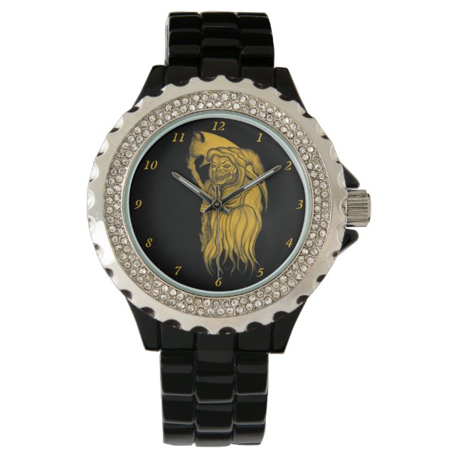 Scythe man - De Dood, de Raas Horloge (Voorkant)