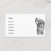 Scythe man - De Dood, Roodluier Visitekaartje (Voorkant)