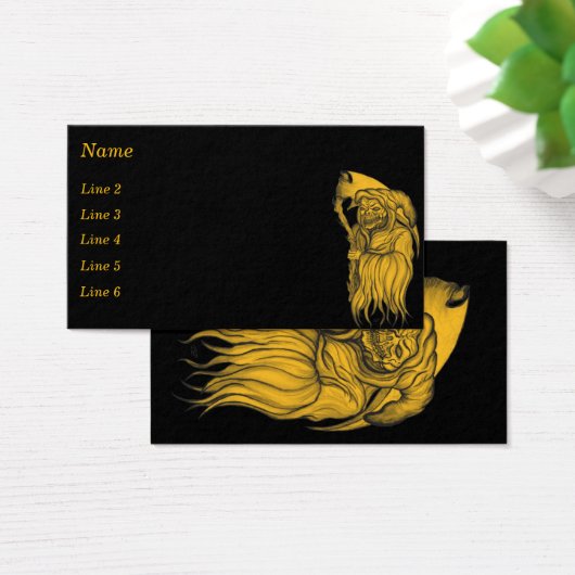 Scythe man - La Mort, Faucheuse Grim (Bureau)