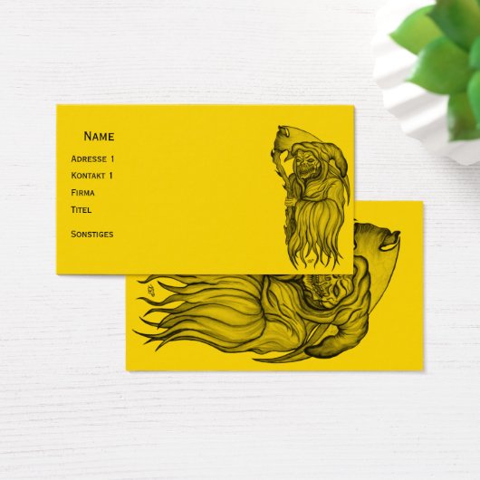 Scythe man - La Mort, Faucheuse Grim (Bureau)