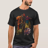 Scythe Pixel Board Game Cloding Tabletop Gaming T-shirt (Voorkant)