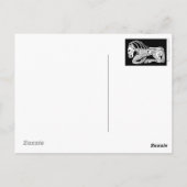 Scythisch paard briefkaart (Achterkant)