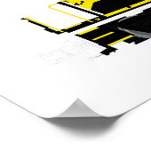 SD40 Elektrisch Poster van diesellocomotief (Hoek)