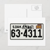 SD58 BRIEFKAART (Voorkant / Achterkant)