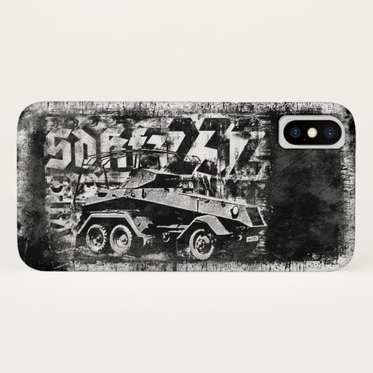 Sd.Kfz. 232 (6 RAD) Case-Mate iPhone Case (Achterkant (horizontaal))
