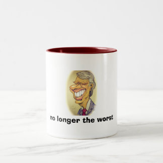 SDC_JimmyCarter, niet meer het ergste Tweekleurige Koffiemok