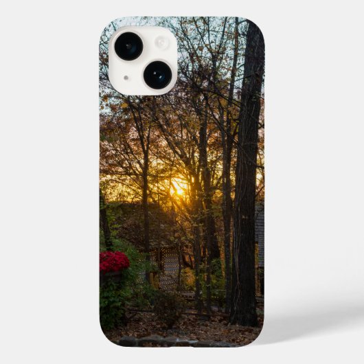 Sdc Woods Sunset iPhone Hoesje (Achterkant)