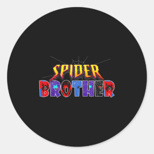 Sder Brother Shirt Verjaardag Familie Grappig Hall Ronde Sticker