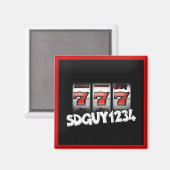SDGuy Logo Magnet Magneet (Voorkant / Achterkant)