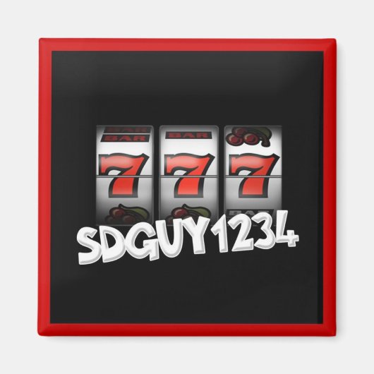 SDGuy Logo Magnet Magneet (Voorkant)