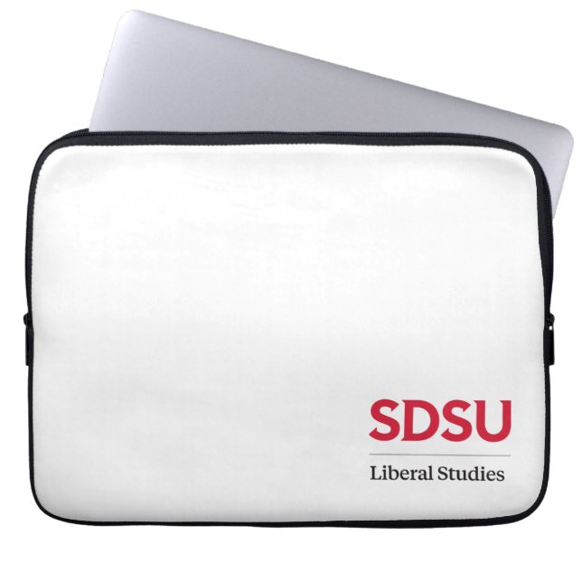 SDSU Liberal Studies Laptophoes Laptop Sleeve (Voorkant)