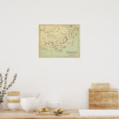 SE Australië Poster (Keuken)