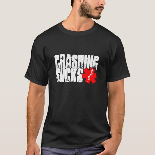 Se briser suce le T-shirt (d'obscurité) (Devant)