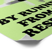 Se Débarrasser De Responsabilités Drôle Poster Si (Coin)