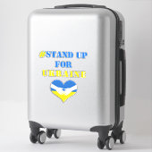 # Se Débattre Pour Les Stickers De Soutien À L'Ukr (Sur valise)