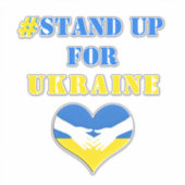 # Se Débattre Pour Les Stickers De Soutien À L'Ukr (Devant)