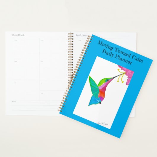 Se Déplacer Vers Le Calme Planner Quotidien Lien S (Devant avec enveloppe)