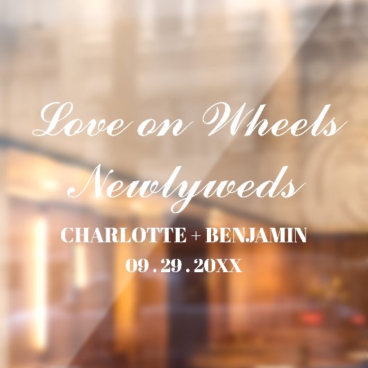 Se faire remarquer avec des autocollants de mariag (Feuille 2)