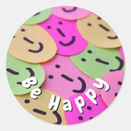 Se Feliz Ronde Sticker