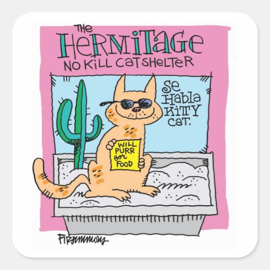 Se habla Kitty Cat- Stickers (Voorkant)