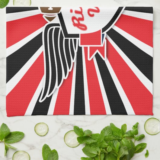 Se lèvent la serviette de rassemblement (Plié)