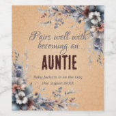 Se marie bien avec le Étiquette de vin de la Gross (Étiquettes simples)