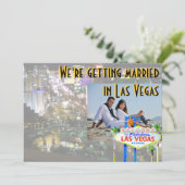 Se marier à Las Vegas Carte photo (Debout devant)