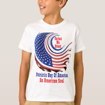 SE Patriottische Jongen van Amerika Transparant On
