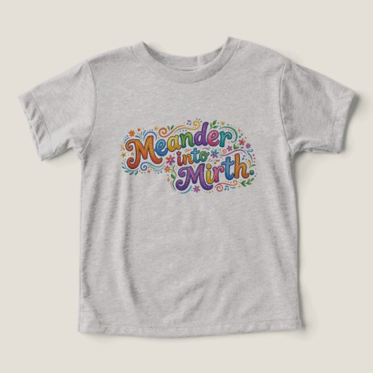 Se perdre dans la joie – Conception de T-Shirt de (Design Recto)
