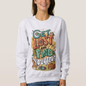 se perdre et se retrouver sweatshirt (Devant)