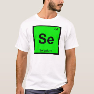 Se - Periodieke tabelsymbool seleniumchemie T-shirt